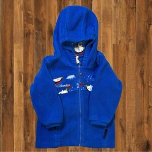 💙 Columbia Kids Fleece Jacket – Winter Graphic – Size 2T